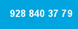 928 840 37 79 928 840 37 79